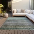 thumbnail image 4 of Dalyn Rugs Machine Washable Indoor/Outdoor Chantille ACN2158 Green 8' x 10' Rug, 4 of 9