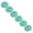 Blue*6, variant on 6 Pcs Nylon Scouring Pads-Dish Scrubber, Plastic Dish Scrubbers for Dishes Plastic Pot Round Scrubber Scouring Pad Dish Scourers, Poly Mesh Scouring Dish Pads for Kitchen Cleaning 3.14"