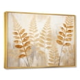 thumbnail image 2 of Designart "Graceful Serenity Amongst The Golden Ferns V" Ferns Floater Framed Canvas Art Print, 2 of 5