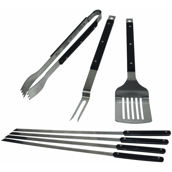 Grill Pro Stainless Steel 7 Piece Heavy duty Tool Set