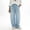 Light Blue, variant on Vivianyn HD Women's Elastic Waist Wide Leg Pants, Lightweight Tencel Denim Trousers,Light Blue,Size S-XXL