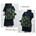thumbnail image 4 of FORMRS Women's Travel Backpack Purse Anti-Theft Hidden Pockets Casual Shoulder Bag, Green Plants, 4 of 7