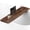 Walnut-35" x 9" x 2.5", variant on Bathtub Tray Table Black 39" x 9.8" x 2.5" Bath Accessory Holder