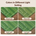 thumbnail image 7 of Design&I 5'x7' Washable Area Rug Soccer Field Print Penalty Detail Arc Border Door Center Goal for Dining Room, Under Table, Home Office, Snag-Free, Skid-Resistant, 7 of 7