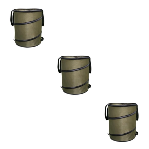 Matsuzay Collapsible Yard Gardening Waste Bag Pop-up eaf Trash Bin Can Type1