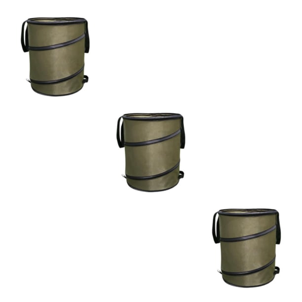 Matsuzay Collapsible Yard Gardening Waste Bag Pop-up eaf Trash Bin Can Type1