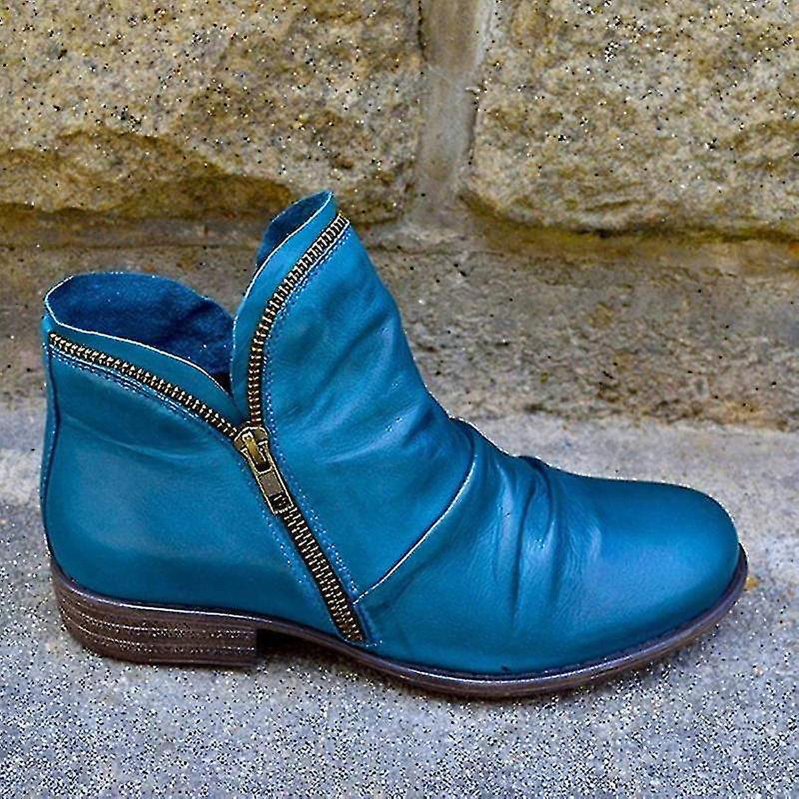Low zipper boots outlet