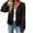 *Black, variant on ClodeEU Women's V Neck Long SLeeve Cropped Chiffon Cardigan, Lightweight Casual Loose Cover Up Black,Women's Plus L