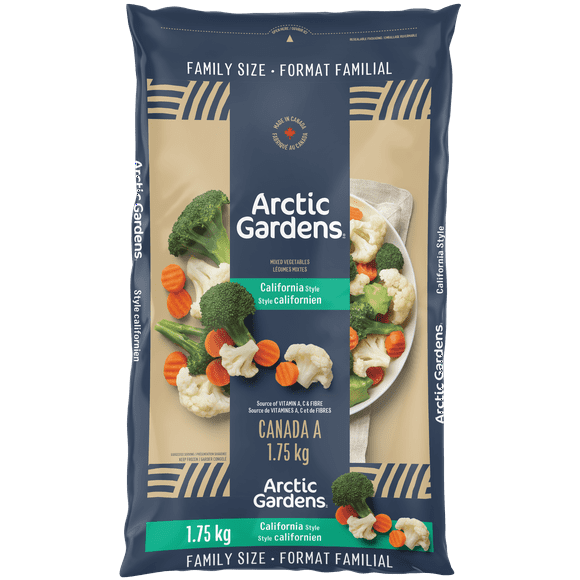 Arctic Gardens California Style Vegetable Mix 1.75 kg, California Style Vegetable