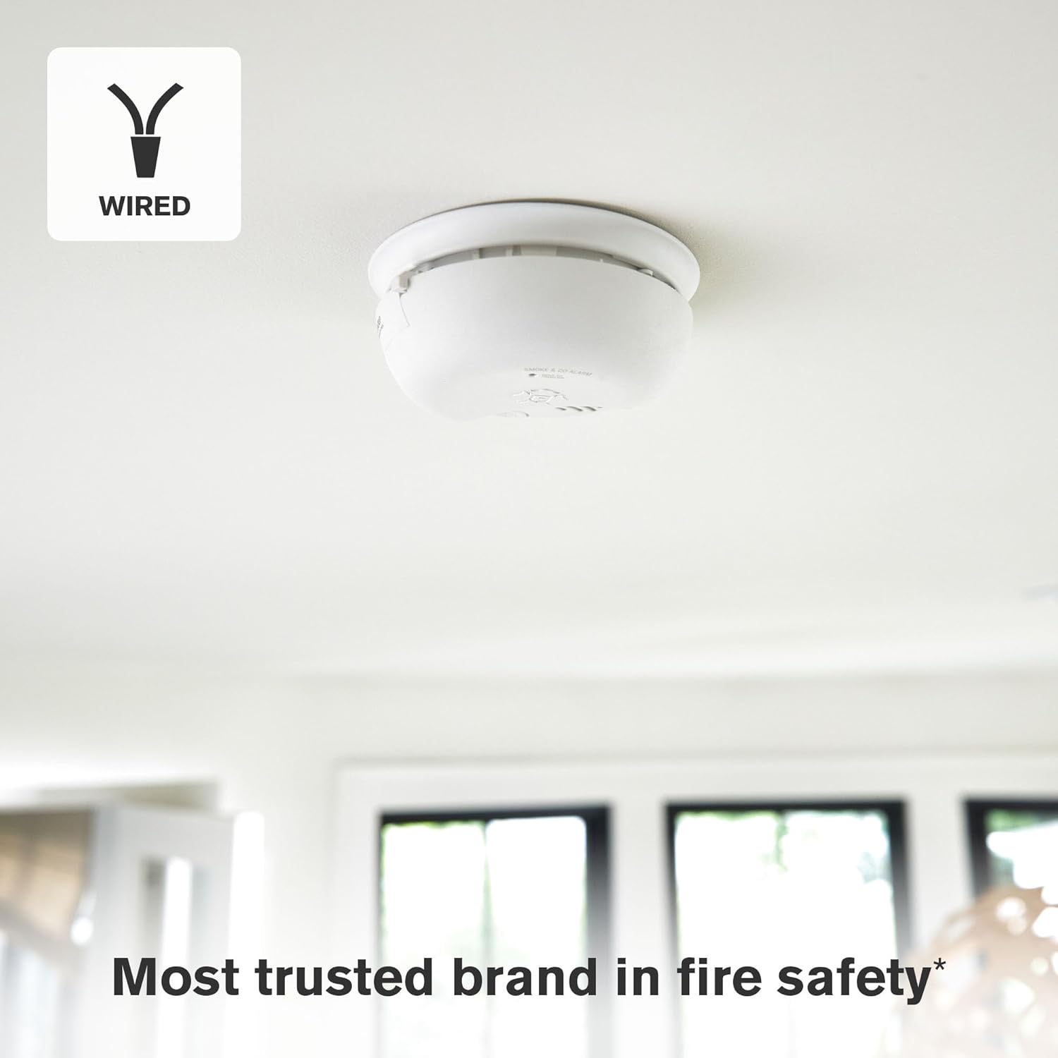 First Alert BRK, SMICO105-AC, Interconnect Hardwire Combination Smoke & Carbon Monoxide Alarm with 10-Year Battery Backup, 3-Pack