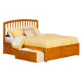 thumbnail image 1 of Atlantic Furniture Richmond Urban King Storage Platform Bed in Caramel, 1 of 7