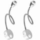 thumbnail image 1 of Bedside Wall Lamp 2 Lights Reading Light LED Gooseneck Light 3W, 3000K Warm White Reading Lamp, 1 of 5