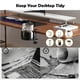 thumbnail image 2 of Portavasos de Mesa, Fuerte, Desmontable, con Clip, Soporte para Bebidas, Organizador de Escritorio, Soporte para de Escritorio para Comedor, 2 of 6