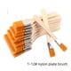 thumbnail image 1 of Pincel de lana de nailon, pincel para pintar, pintura al óleo, pincel con mango de madera, pincel de arte, pincel para pintura al óleo para niños, pincel de nailon, 1 of 4