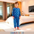thumbnail image 7 of Nintendo Super Mario Boys Pajamas 2 Piece PJs Set Long Sleeve Top & Pants Sleepwear for Kids & Teen (4-16), 7 of 7