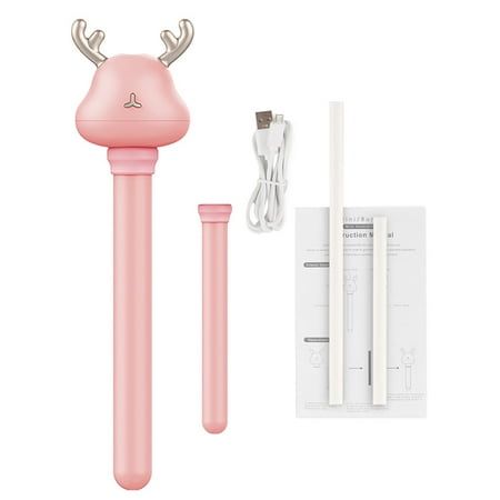 

USB Mini Humidifier Portable Atomizer Ultrasonic Humidifier Aromatherapy Machine-Pink