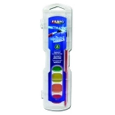 Metal Watercolour - Prang Non-Toxic Washable Semi-Moist Watercolor Paint Set, Assorted Metallic Color, Set - 8