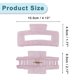 thumbnail image 5 of Garras de cabello únicas Bargains, pinzas de cabello francesas, pinzas de cabello de tortuga, grandes pinzas de cabello, horquillas para mujeres en color púrpura, 5 of 7