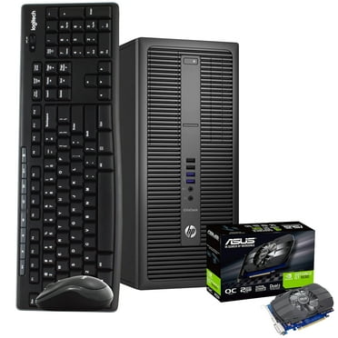HP ProDesk 600G1 Tower Computer PC, 3.20 GHz Intel i5 Quad Core Gen 4, 16GB DDR3 RAM, 512GB SSD Hard Drive, Windows 10 Home 64bit