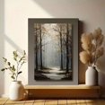 thumbnail image 6 of Qisvanset Autumn Forest Landscape Canvas Wall Art 15.75x11.81 INCHES, 6 of 8