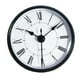 thumbnail image 4 of Reloj de pared con números romanos, redondo, decoración silenciosa, reloj decorativo fácil de leer, mecánico para sala de estar, oficina, cocina,, 4 of 9