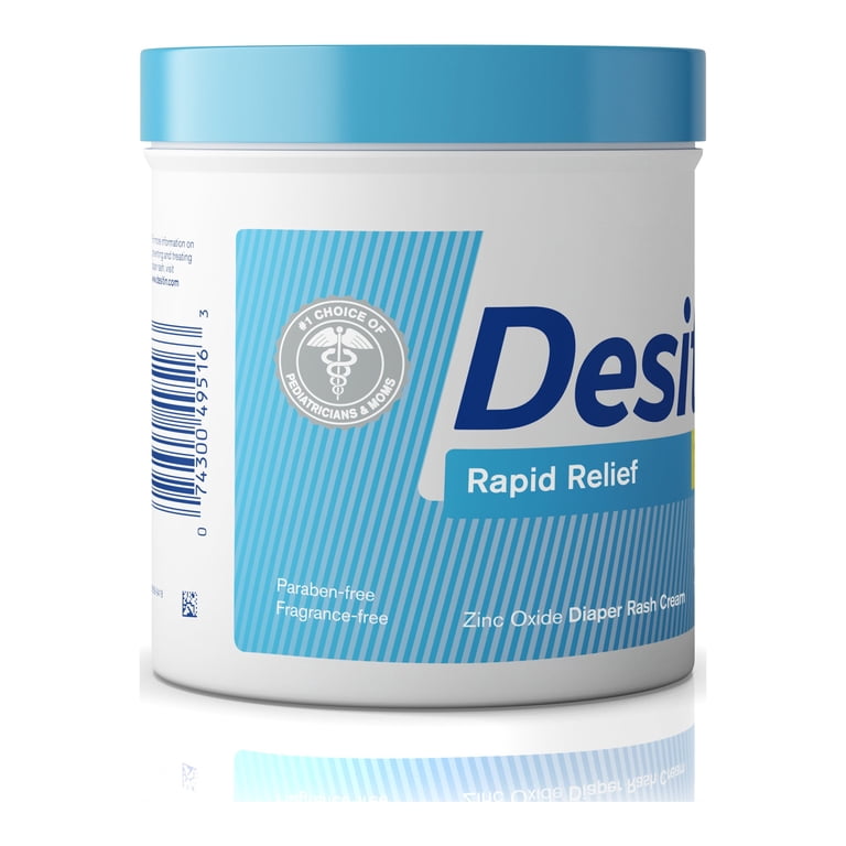 Desitin Rapid Relief Diaper Rash Cream, 16 oz photo 2