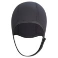 thumbnail image 1 of Soidarity Gorro de natación impermeable para buceo interior piscina al aire libre protección auditiva sombrero Unisex práctica de entrenamiento traje de Deportes acuáticos Negro Soidarity OD029084-01, 1 of 6