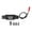 Black, variant on YAHHU RC Winch Aluminum Alloy Electric Dual Motor Simulated Winch for Axial SCX10 90046 D90 1/10 RC Car 6 to 8V Red 10 inches / 25.4 cm Essential Parts
