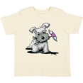 thumbnail image 3 of Inktastic Schnauzer with Heart Boys or Girls Toddler T-Shirt, 3 of 5