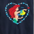thumbnail image 3 of Disney - Ariel Heart - Toddler And Youth Crewneck Fleece Sweatshirt, 3 of 5