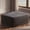 Gray(Plush Corduroy), variant on Toject 37" Sectional Sofa Ottomans, No Assembly Couch Footrest, Modular Sectional Couches Ottoman for Living Room, Plush Corduroy, Gray