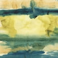 thumbnail image 3 of Combs, Joyce 12x12 Black Modern Framed Museum Art Print Titled - Watercolor Horizon II, 3 of 5