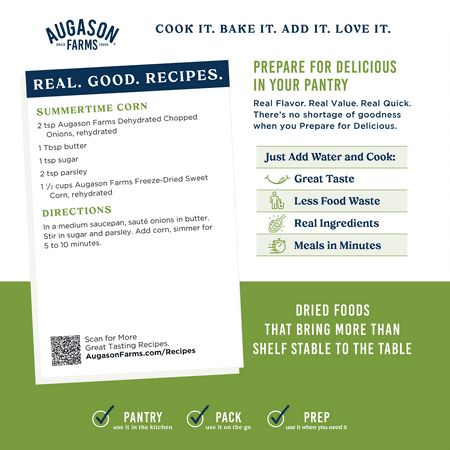 Augason Farms Freeze Dried Sweet Corn 1 lb No. 10 Can