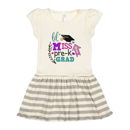 

Inktastic Lil Miss Pre-K Grad with Arrows Gift Toddler Girl Dress