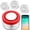 main unit+Alarms*3, variant on Smart Water Leak Detector, Water Leakage Alarm Kit: 1 Smart Siren + 2Leak Sensor, with App Alerts and 100dB Adjustable Sound, for Drip or Flooding in Kitchen Bathroom Basement (2.4G WiFi)