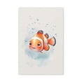 thumbnail image 2 of Watercolor Clown Fish Painting - Nursery Collection- Bedtime Stories, 2 of 7