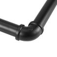 thumbnail image 3 of serony Wall-mounted Vintage Black Book Shelf Industrial Pipe Shelving Hanging Bookshelf Metal Bracket, 2-Tier with Board, 3 of 8