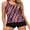 Pink Stripe, variant on SHEWIN Tankinis for Women Bathing Suits 3 Piece Tankini Swimsuits 2026 Tummy Control Beach Swimwear Green L