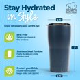 thumbnail image 4 of Vaso Silver Buffalo de doble pared, acero inoxidable 18/8, 590 ml, 4 of 9