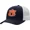 Auburn, variant on Brand New Collegiate Men's Indiana Mesh Adjustable Trucker Hat, 100% Cotton, Embroidered Logos, Official School Colors, Red