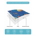 thumbnail image 5 of Quilts Twin XL Size, Ocean Coral Fish Soft Comforter Bedding Set for Bed, Colorful Underwater World Seagrass Lightweight Quilted Bedspread with Pillow Cover(2 Pieces) for All Season, 68x98 Inch, 5 of 6