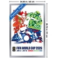 thumbnail image 3 of FIFA World Cup 2026 - North America Wall Poster, 22.375" x 34" Framed, 3 of 5
