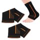 thumbnail image 5 of Ankle Compression Sleeve, Lightweight Breathable Eases Swelling Ankle Brace Open Toed Design  For Heel And Ankle Pain Relief For Injury Recovery For Sports ANGGREK naranja negro, 5 of 8