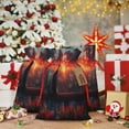thumbnail image 6 of Naloa Cat Watching City Sunset Drawstring Christmas Bags, 3D Xmas Gift Bags, Christmas Wrapping Bags, Xmas Goodie Bags, Treat Pouch Bags, Party Favor Bags-Small, 6 of 9