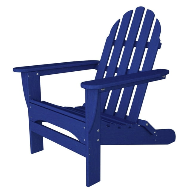 POLYWOOD&reg; Classic Recycled Plastic Foldable Adirondack Chair