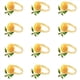thumbnail image 3 of 12 Piezas de Servilleteros de LimóN, Servilleteros de Verano, Servilletero de Frutas Tropicales, Hebilla Decorativa para Verano, CumpleañOs, Boda, Fiesta, 3 of 10