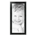 thumbnail image 2 of ArtToFrames 11" x 25" Black Engraved Edges Picture Frame, 11x25 inch Black Wood Poster Frame (WOM-4055), 5 Pack, 2 of 7