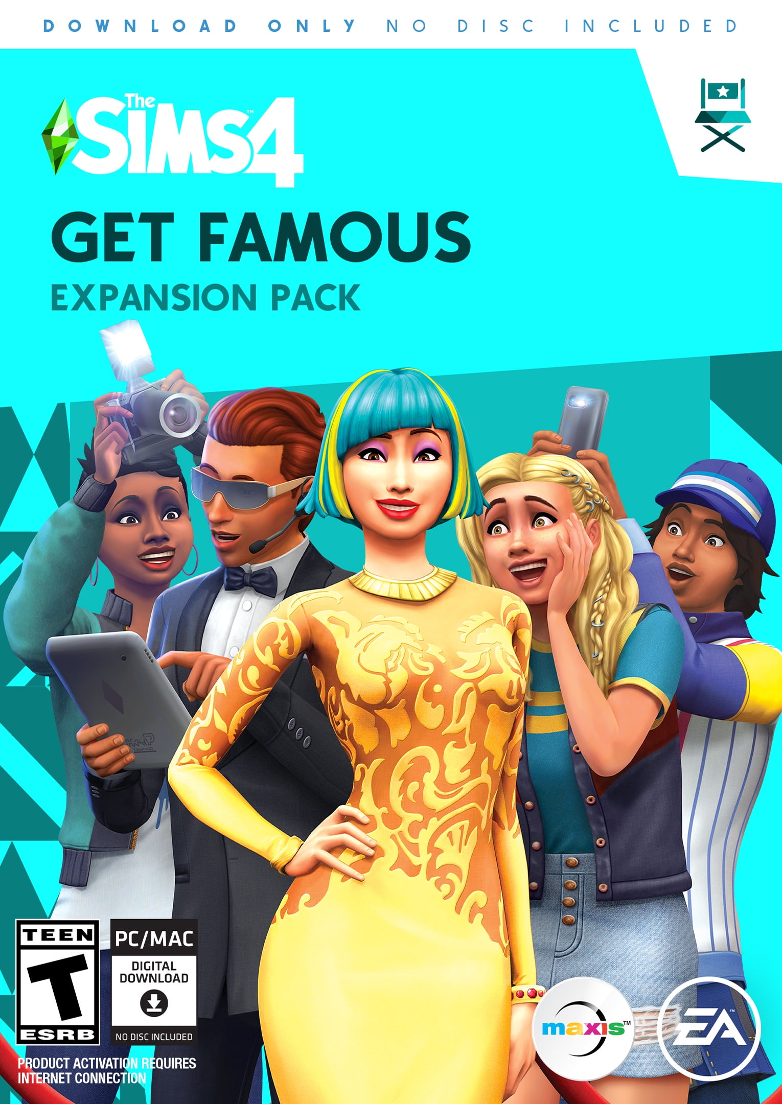 The Sims 4 Get Famous Expansion Pack, PC, [Digital Download