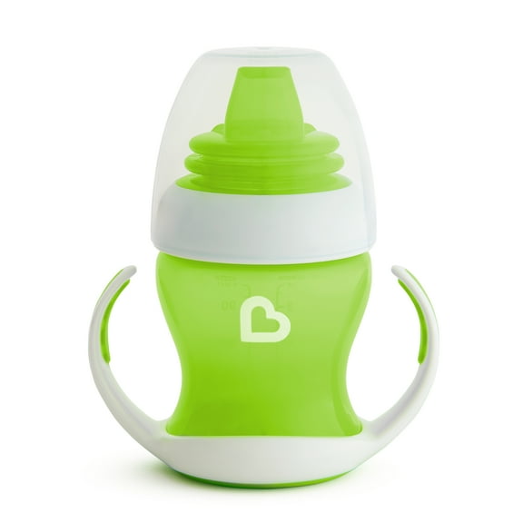 Munchkin® Gentle™ Transition Sippy Trainer Cup, 4 oz, Green