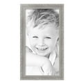 thumbnail image 2 of ArtToFrames 11" x 21" Classic Antique Silver Picture Frame, 11x21 inch Silver Wood Poster Frame (WOM-4926), 5 Pack, 2 of 6